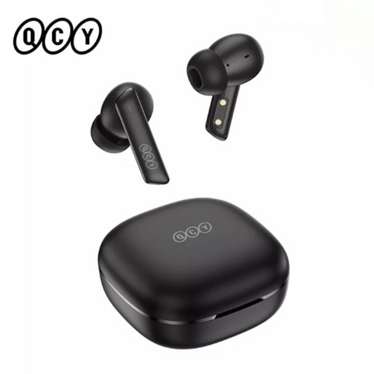 QCY HT05 ANC Wireless Earphones - 40dB Noise Cancelling, Bluetooth 5.2 & Crystal-ClearCall