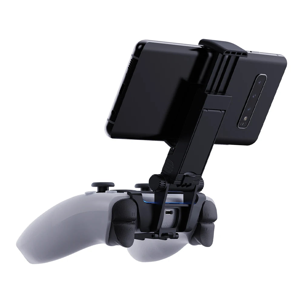 GameSir Mobile Phone Holder Mount Stand for PS5 Controller – Adjustable Smartphone Mount for PlayStation 5 Gaming