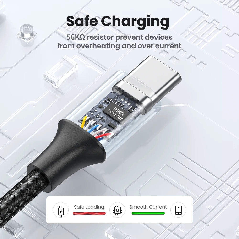 UGREEN 3A USB-C | Super Fast Charging & Data Transfer Cable