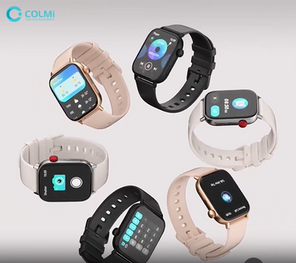 COLMI C8 Max Smartwatch - 1.93” HD Display, Voice Calling, Health & Fitness